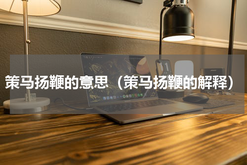 策马扬鞭的意思（策马扬鞭的解释）