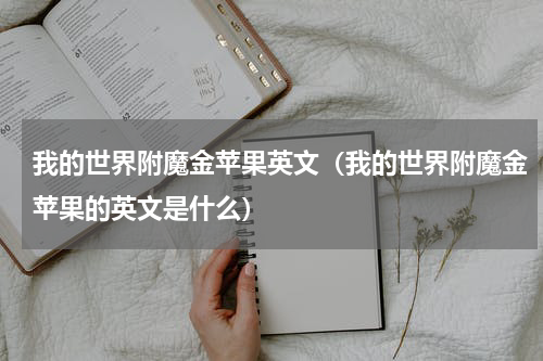 我的世界附魔金苹果英文（我的世界附魔金苹果的英文是什么）