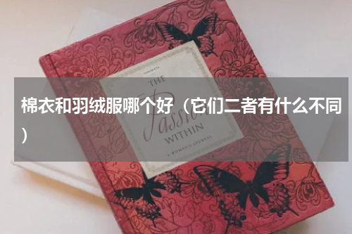 棉衣和羽绒服哪个好（它们二者有什么不同）