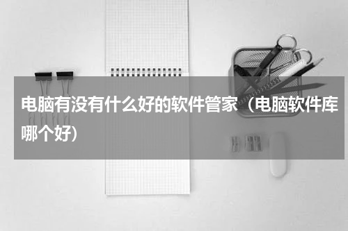 电脑有没有什么好的软件管家（电脑软件库哪个好）