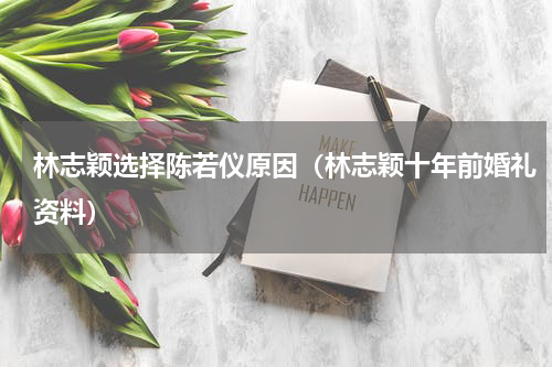 林志颖选择陈若仪原因（林志颖十年前婚礼资料）