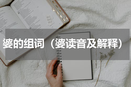 婆的组词（婆读音及解释）