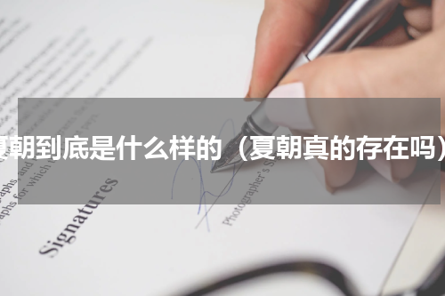 夏朝到底是什么样的（夏朝真的存在吗）