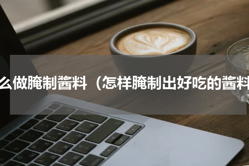 怎么做腌制酱料（怎样腌制出好吃的酱料）