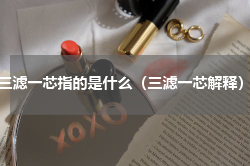三滤一芯指的是什么（三滤一芯解释）