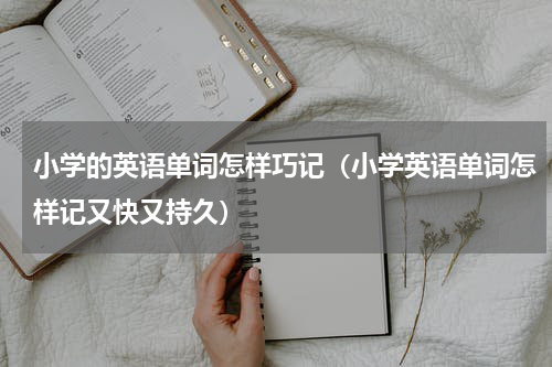 小学的英语单词怎样巧记（小学英语单词怎样记又快又持久）
