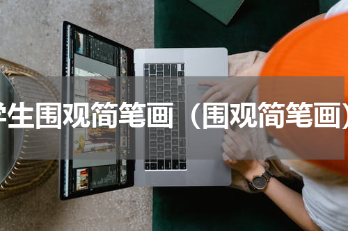 学生围观简笔画（围观简笔画）